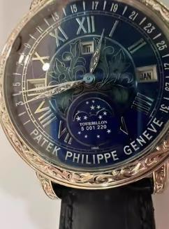 深圳法院第五次拍卖涉黑资产，两块百达翡丽腕表起拍价超5000